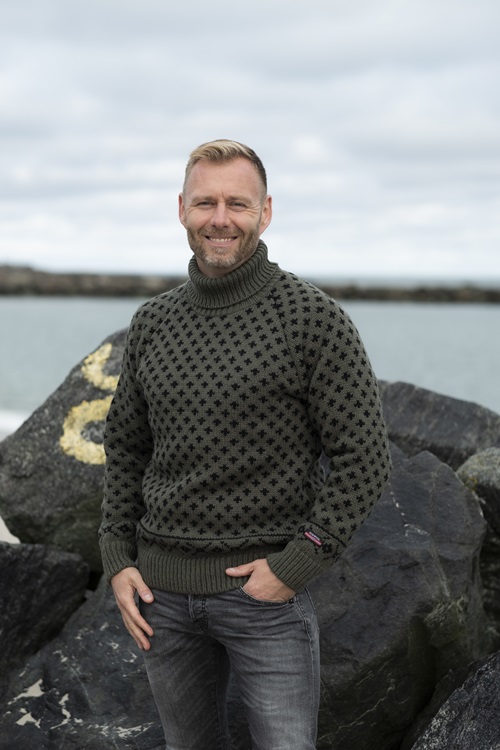 Oliven Islænder Sweater Xxl fra Charm