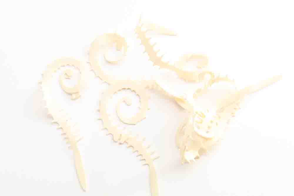 Kiley's Hvide Spiked Rolla Tails