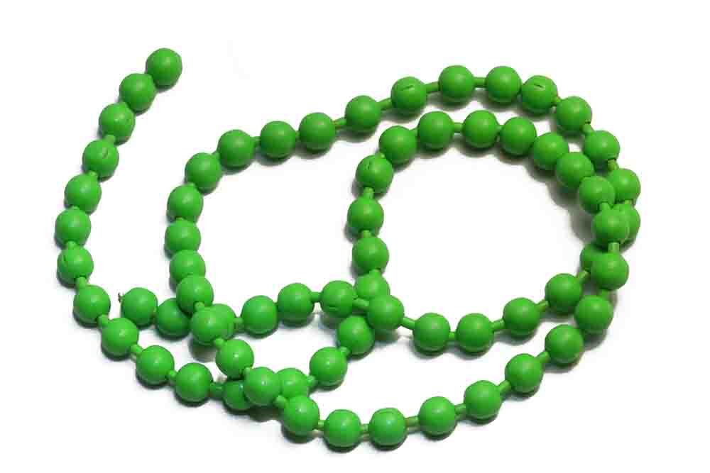 Beadchain Eyes Fl. Green   (m) fra Hareline