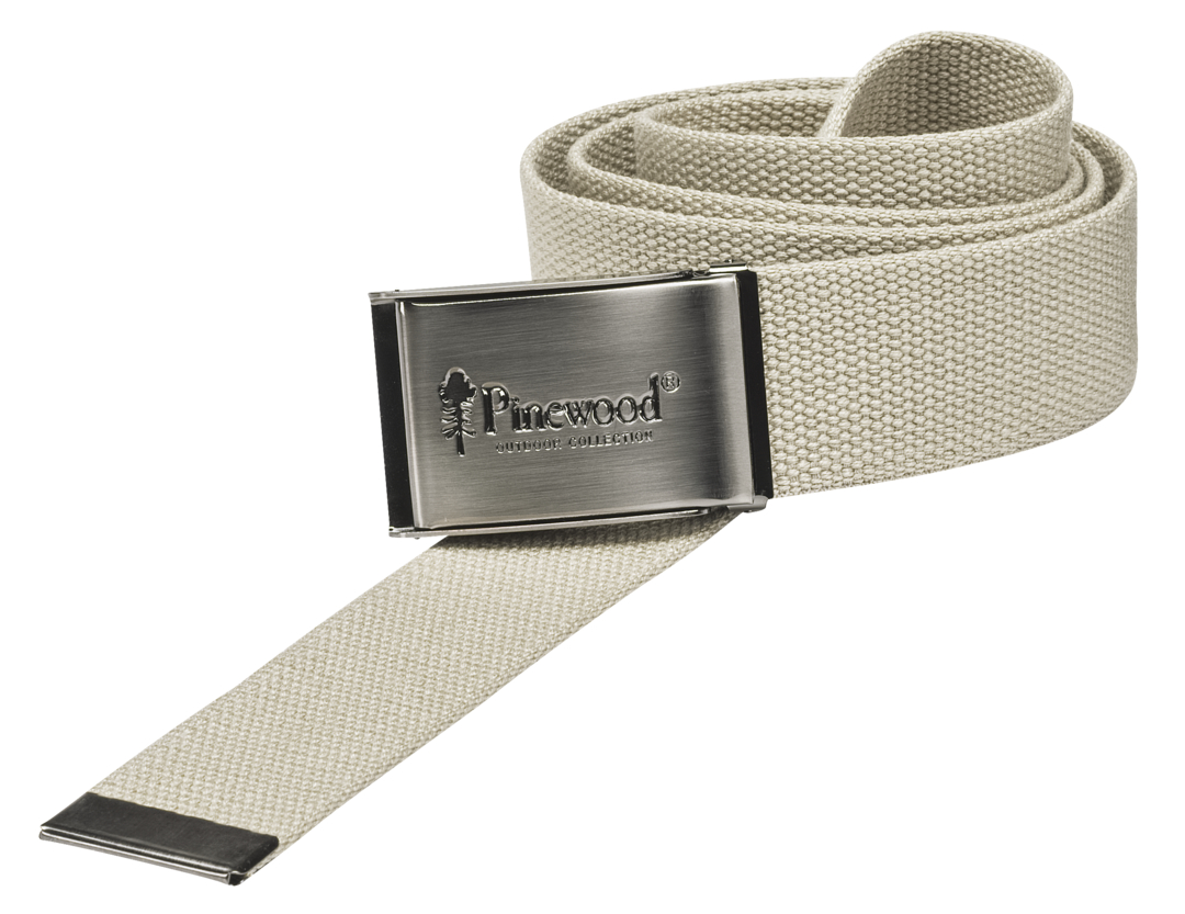 Canvas Bælte Beige fra Pinewood