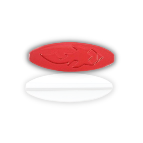 Fishnote Trout Lure 7g Rød Hvid fra