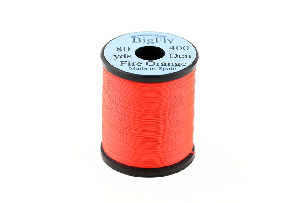Uni Bigfly Thread Fire Orange   80y fra Unithread