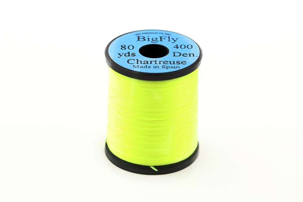 Uni Bigfly Tråd Chartreuse 80y fra Unithread