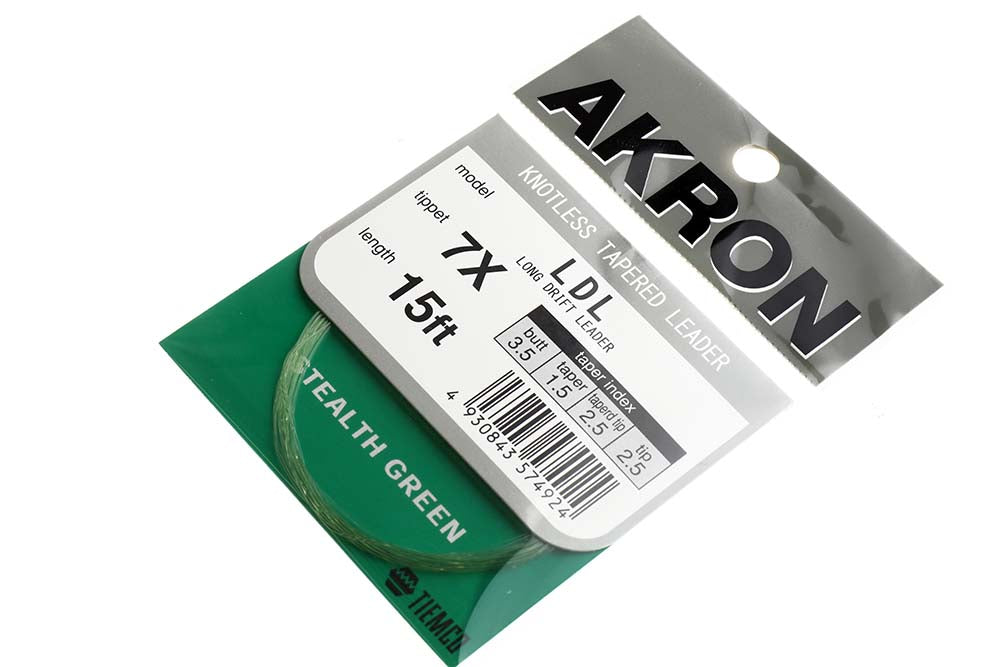 Akron Ldl 0,12 Mm 6x 15ft fra Tiemco