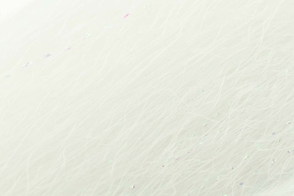 Crystal Flesh   Bucktail White fra H2o
