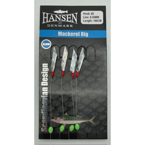 Hansen Makrel Forfang med Reflektor