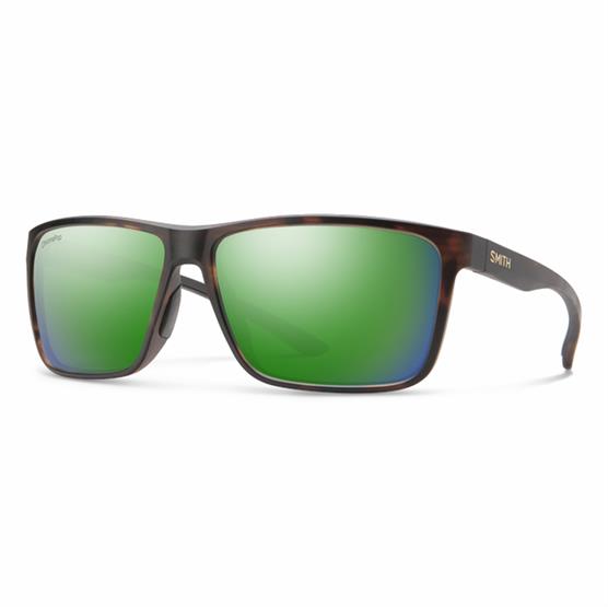 Smith Optics Riptide Mat Tortoise Polariseret Grøn