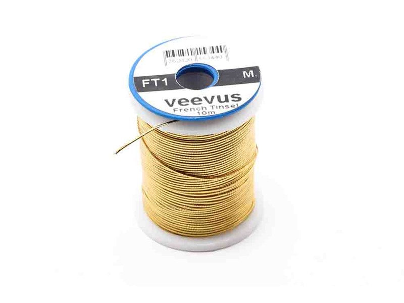 Fransk oval glimmer i guld fra Veevus